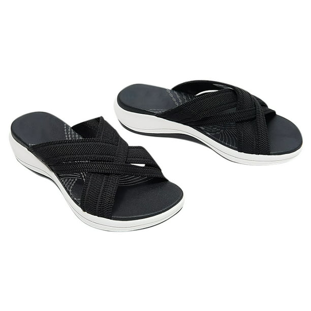 Details about  / Girls Casual Wear Light Weight Comfortable Black Color Rubber Slip-On Slipper